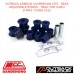 OUTBACK ARMOUR SUSPENSION KITS REAR ADJ BYPASS-TRAIL FOR FITS ISUZU D-MAX 7/8-12 